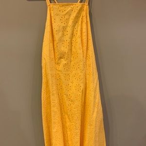 Yellow Hollister dress size M
